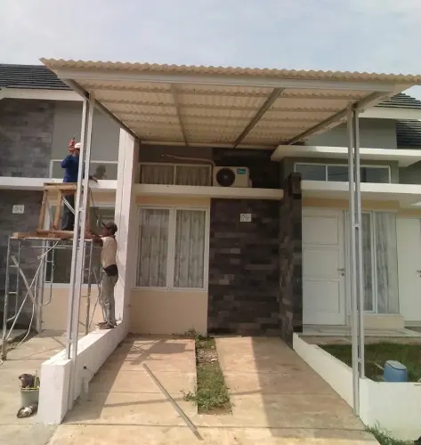 Kanopi Alderon RS Single Layer  cakung