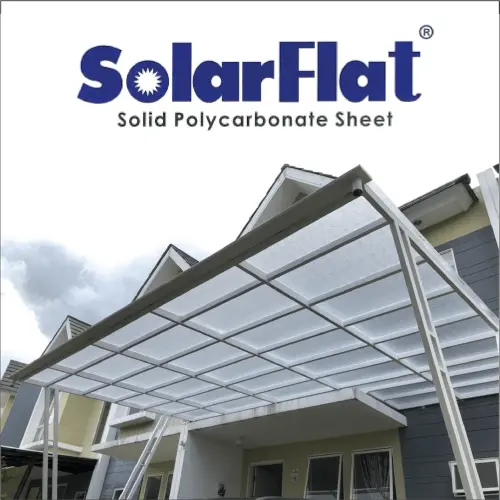 Kanopi Solarflat 3 mm  cakung